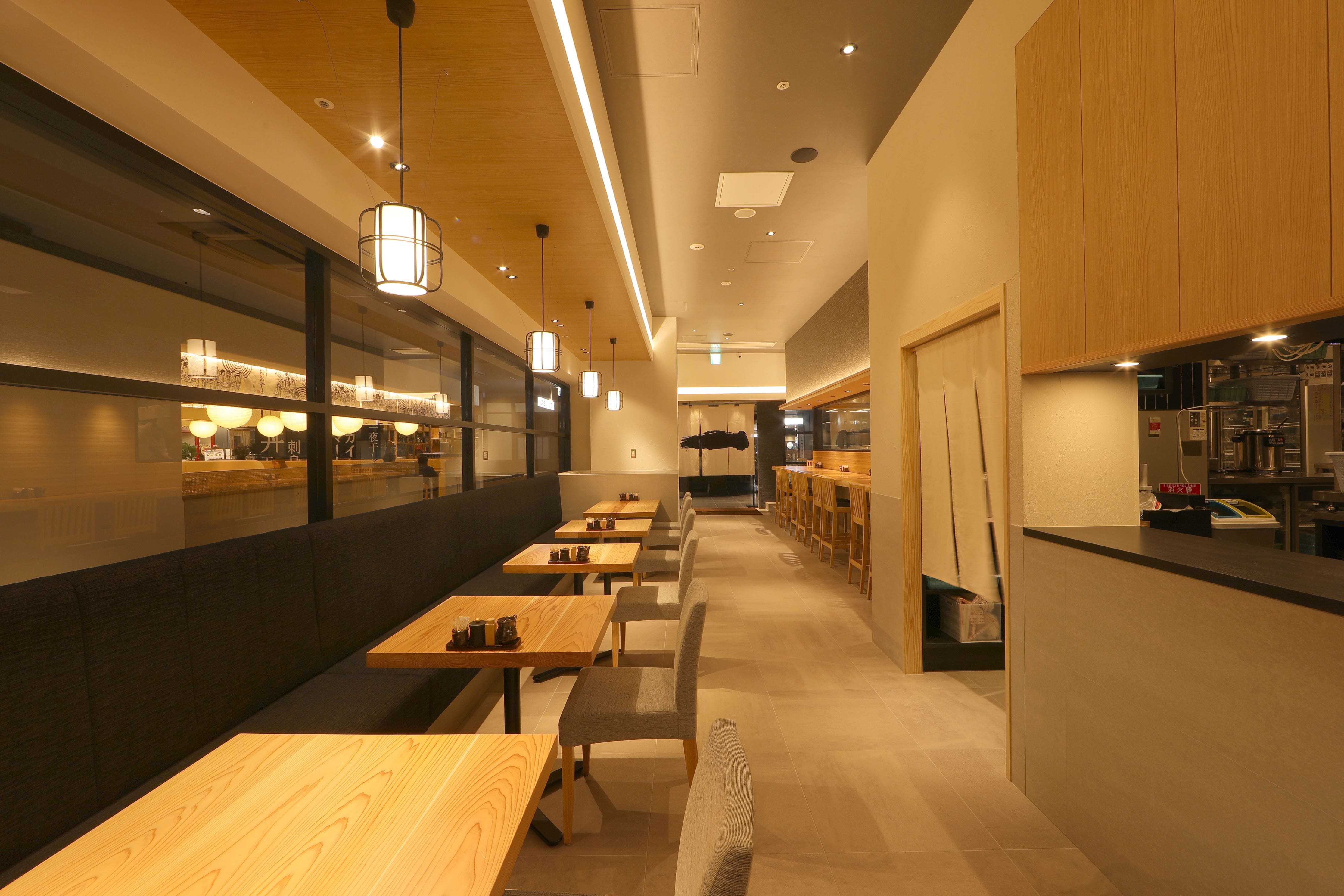 ゆったりとした時間が流れる空間